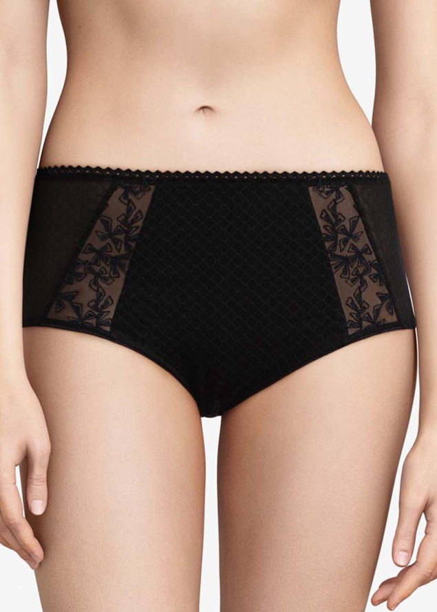 Culotte Taille Haute Chantelle Noir