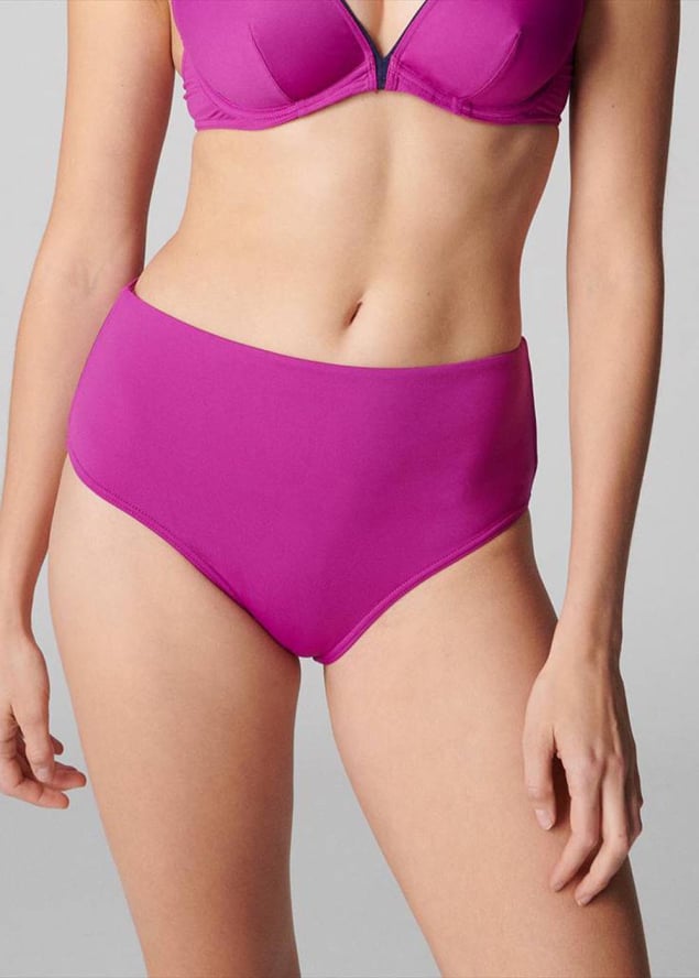 Culotte de Bain Taille Haute Maillots de Bain Simone Prle Bougainvillier