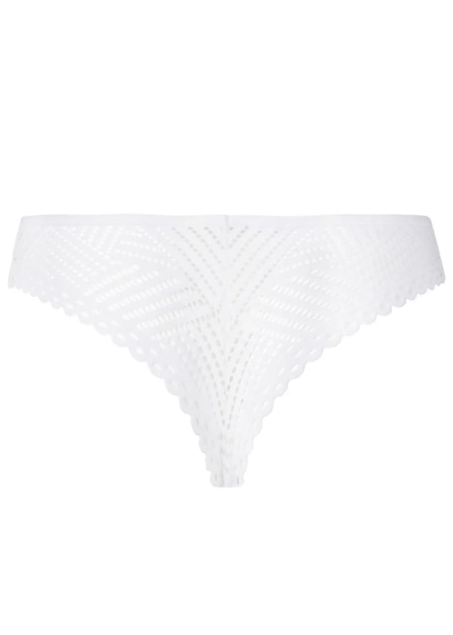 Slip Charme Antigel de Lise Charmel Tressage Blanc