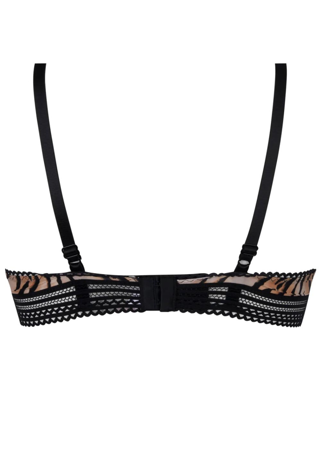 Soutien-gorge triangle sans armature Antigel de Lise Charmel Tigre Blond