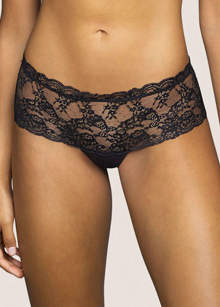 Slip Taille Haute  Andres Sarda Noir