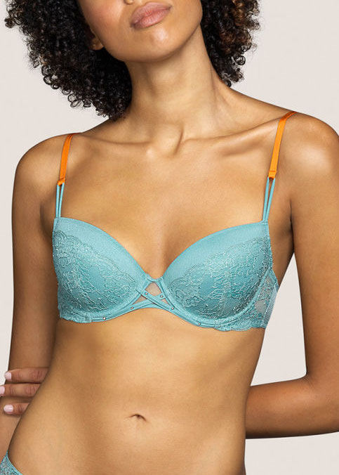 Soutien-Gorge Rembourr Decollet  Andres Sarda Bali Green