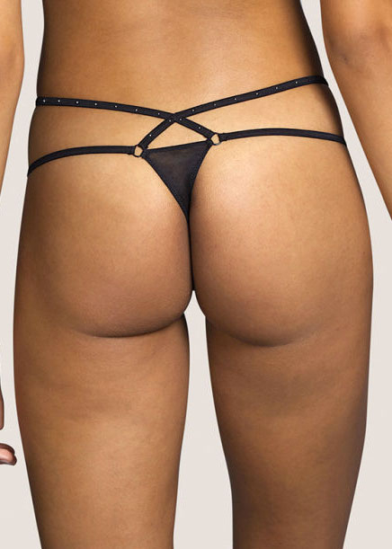 String Luxueux Andres Sarda Noir