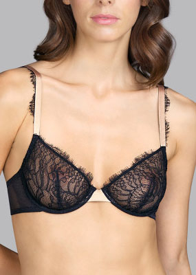 Soutien-gorge Emboitant Armatures Andres Sarda Charbon