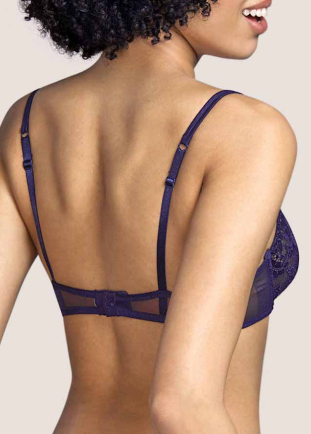 Soutien-gorge Embotant  Armatures (Bonnet B et C) Andres Sarda Evening Blue