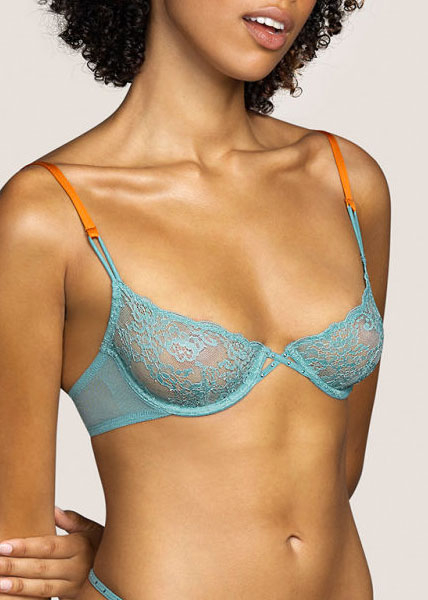 Soutien-Gorge Balconnet Armatures Andres Sarda Bali Green