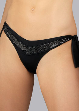 Slip Taille Basse Maillots de Bain Andres Sarda Noir