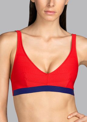 Soutien-gorge Tour de Cou Maillots de Bain Andres Sarda Fiery Scarlet