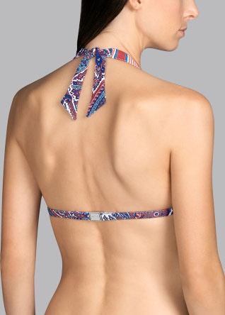 Soutien-gorge Triangle Rembourr Maillots de Bain Andres Sarda Paisley