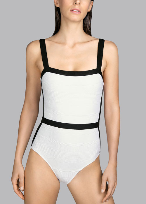 Maillot de Bain 1 Pice Maillots de Bain Andres Sarda Blanc