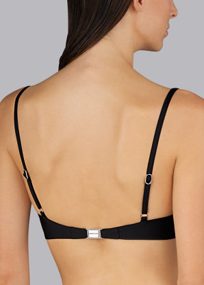 Soutien-gorge Embotant Rembourr Maillots de Bain Andres Sarda Noir