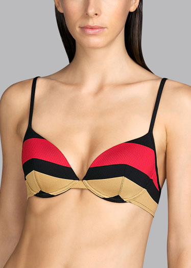 Soutien-gorge Bonnet Rembourr Maillots de Bain Andres Sarda Flame