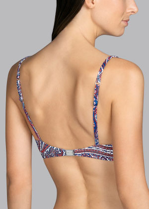 Soutien-gorge Embotant Rembourr Maillots de Bain Andres Sarda Paisley