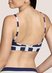 Soutien-gorge Bandeau Rembourr Maillots de Bain Andres Sarda Bleu