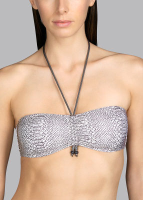 Soutien-gorge Bandeau Rembourr Maillots de Bain Andres Sarda Snake