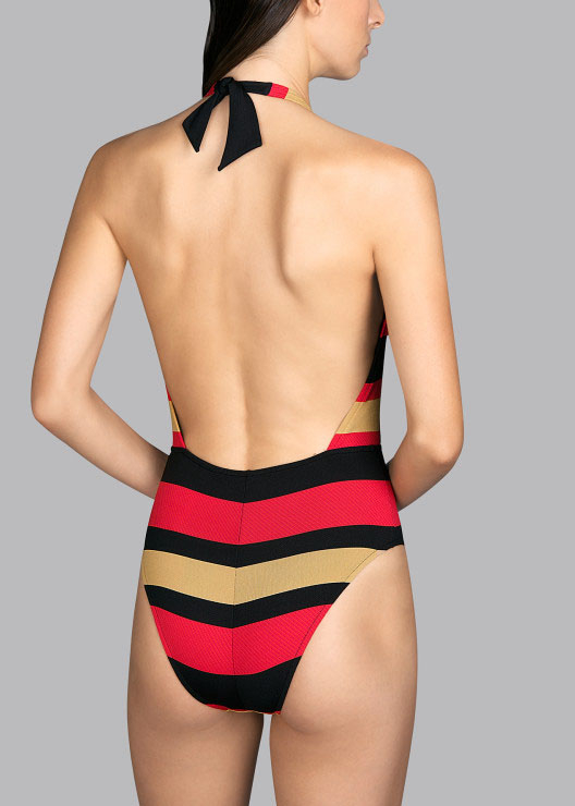 Maillot de Bain 1 Pice Maillots de Bain Andres Sarda Flame