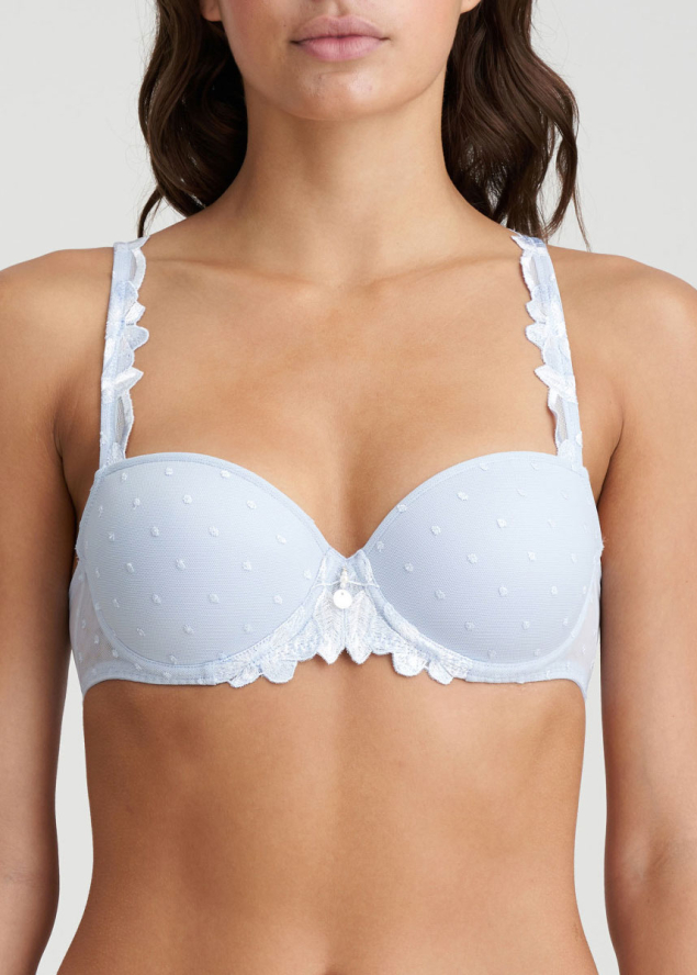 Soutien-gorge Rembourr Balconnet  Armatures Marie-Jo Pale Blue