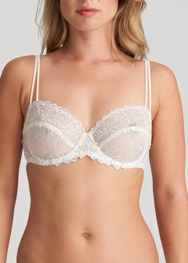 Soutien-gorge Balconnet Couture Horizontale Marie-Jo Boudoir Cream