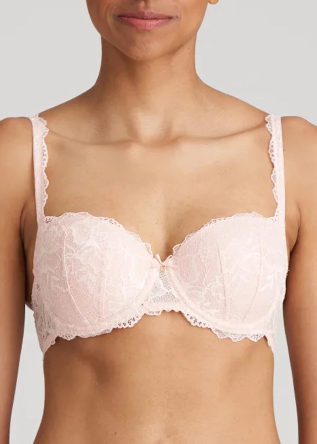 Soutien-gorge  armatures balconnet rembourr Marie-Jo Pearly Pink