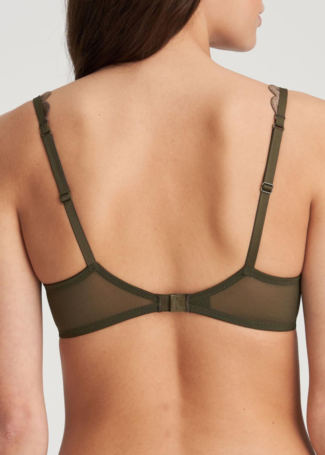 Soutien-gorge Balconnet Rembourr Couture Marie-Jo Olive Green