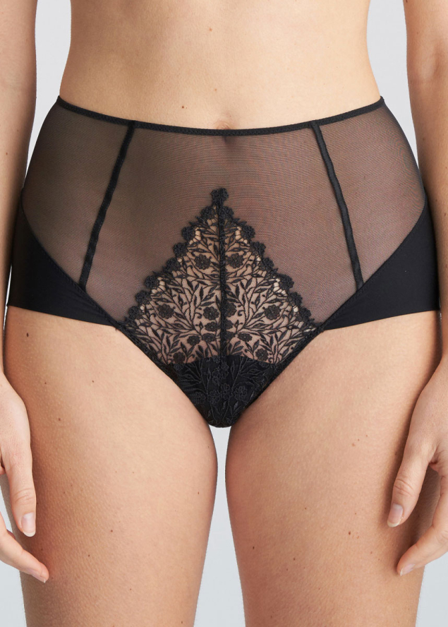 Slip Taille Haute Marie-Jo Noir