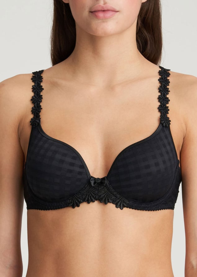 Soutien-gorge Rembourr  Armatures Forme Coeur Marie-Jo Noir