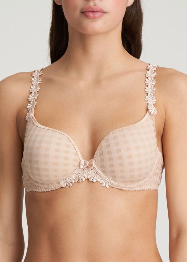 Soutien-gorge Rembourr  Armatures Forme Coeur Marie-Jo Caf au Lait