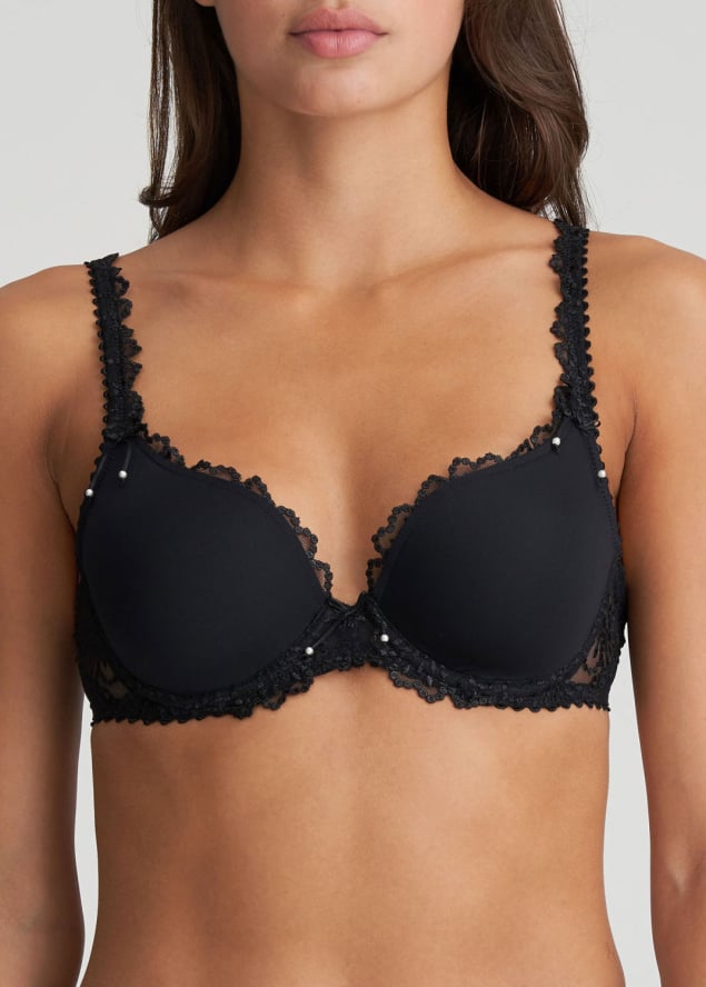 Soutien-gorge Rembourr Forme Coeur Marie-Jo Noir