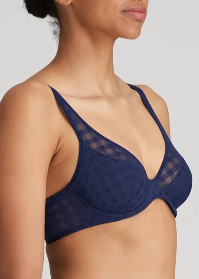 Soutien-gorge demi mousse Marie-Jo Bleu Saphire