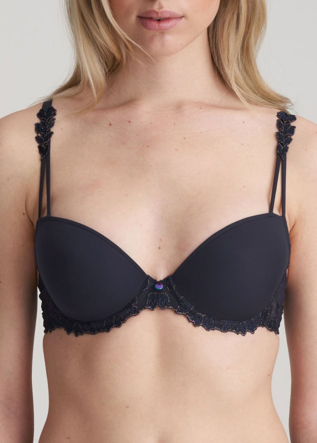 Soutien-gorge Rembourr Coup Droit Marie-Jo Night Blue