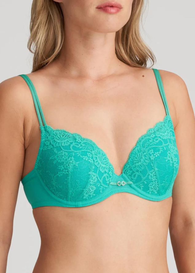 Soutien-gorge rembourr forme coeur Marie-Jo Vivid Green