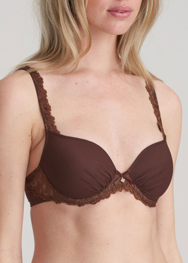 Soutien-gorge Rembourr Forme Coeur Marie-Jo Chestnut