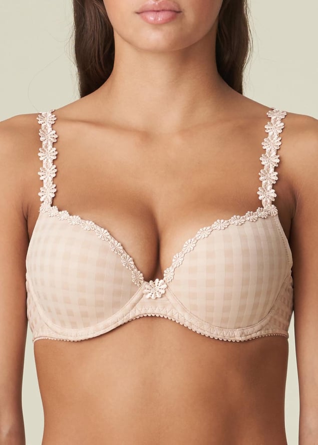 Soutien Gorge Push Up  Armatures Marie-Jo Caf au Lait