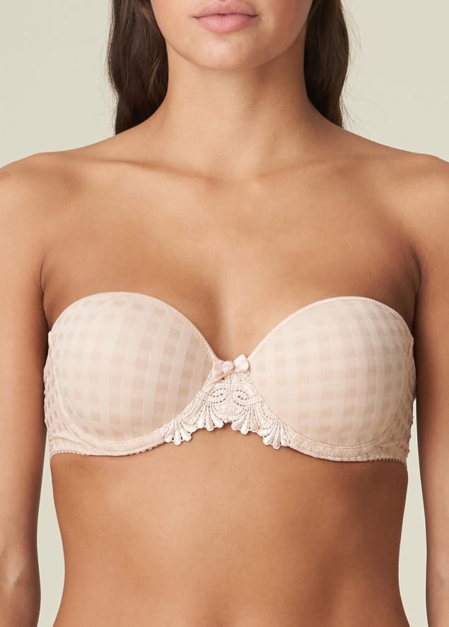 Soutien-gorge Rembourr Bandeau  Armatures  Marie-Jo Caf au Lait