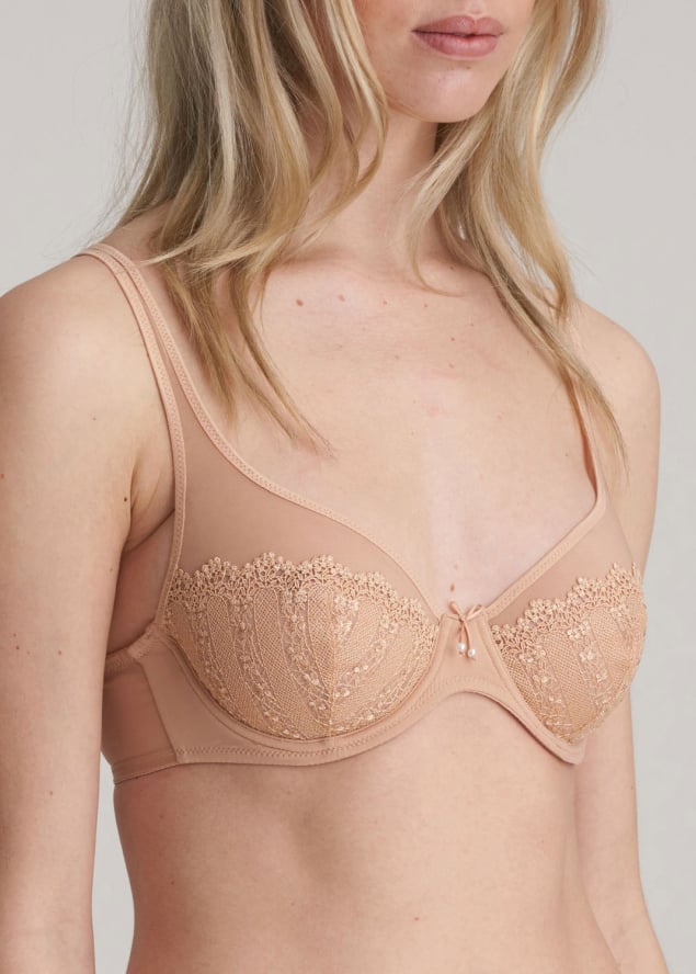 Soutien-Gorge Embotant Armatures  Marie-Jo Light Tan