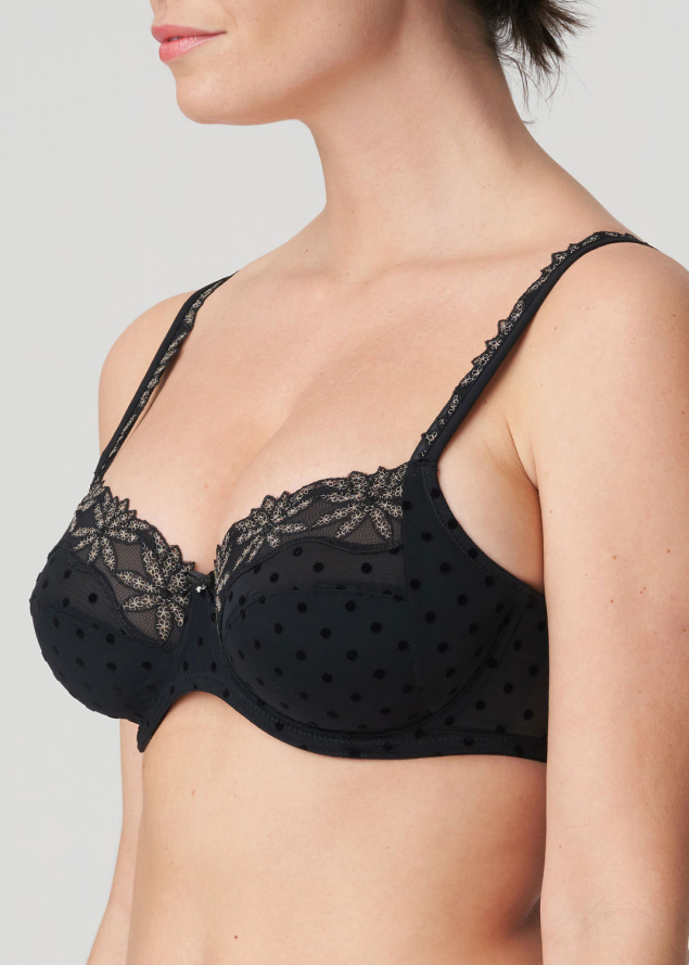 Soutien-gorge  Armatures (Bonnet D et E) Marie-Jo Noir