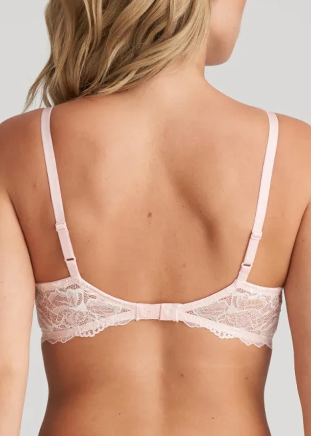 Soutien-Gorge  armatures dcollet plongeant  Marie-Jo Pearly Pink