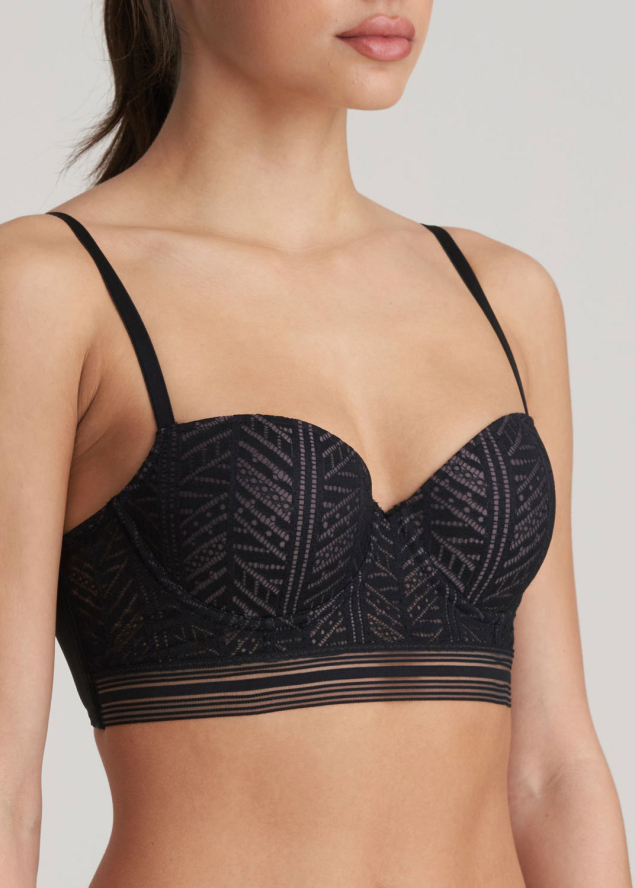 Soutien-gorge Rembourr  Balconnet Marie-Jo Noir