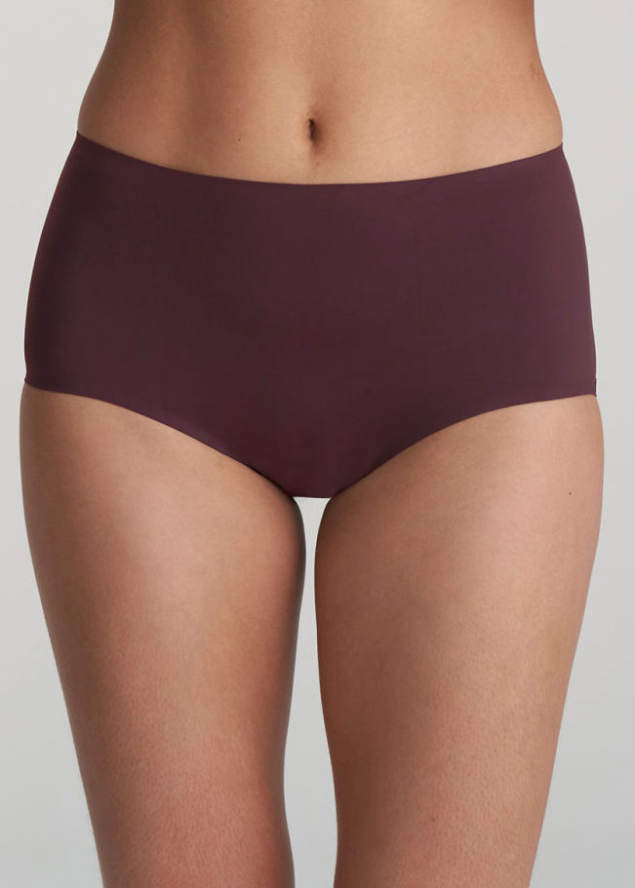 Slip Taille Haute Marie-Jo Aubergine