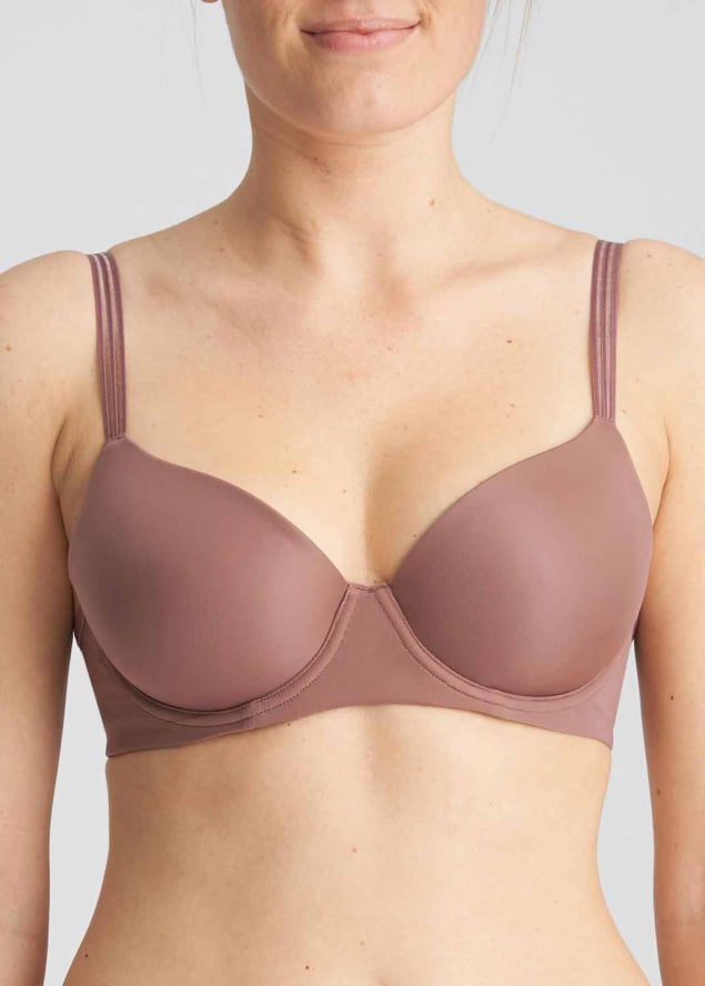 Soutien-gorge  Armatures Marie-Jo Satin Taupe