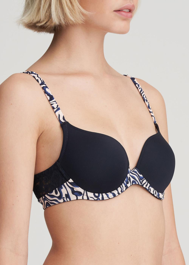 Soutien Gorge Rembourr Forme Coeur Marie-Jo Night Blue