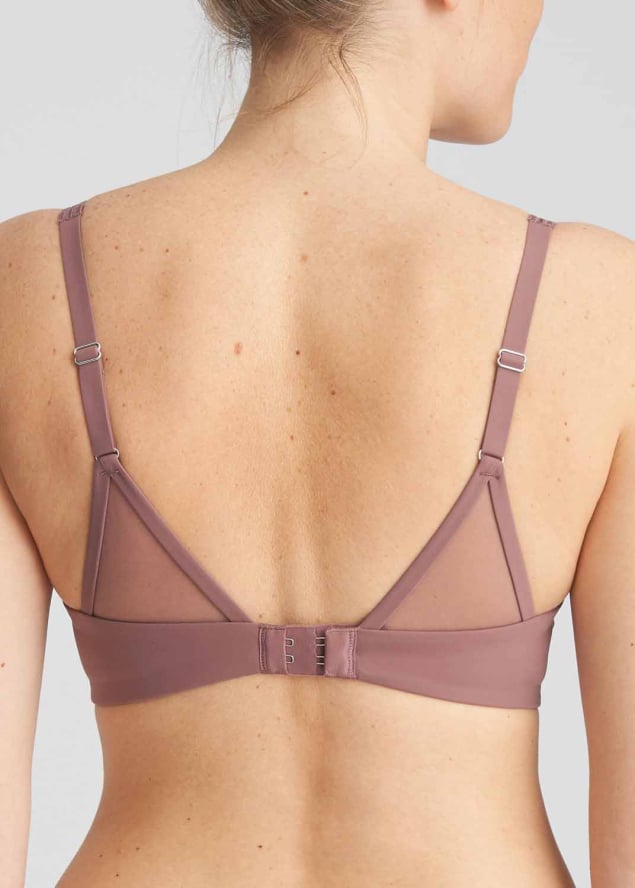 Soutien-gorge Push Up Marie-Jo Satin Taupe