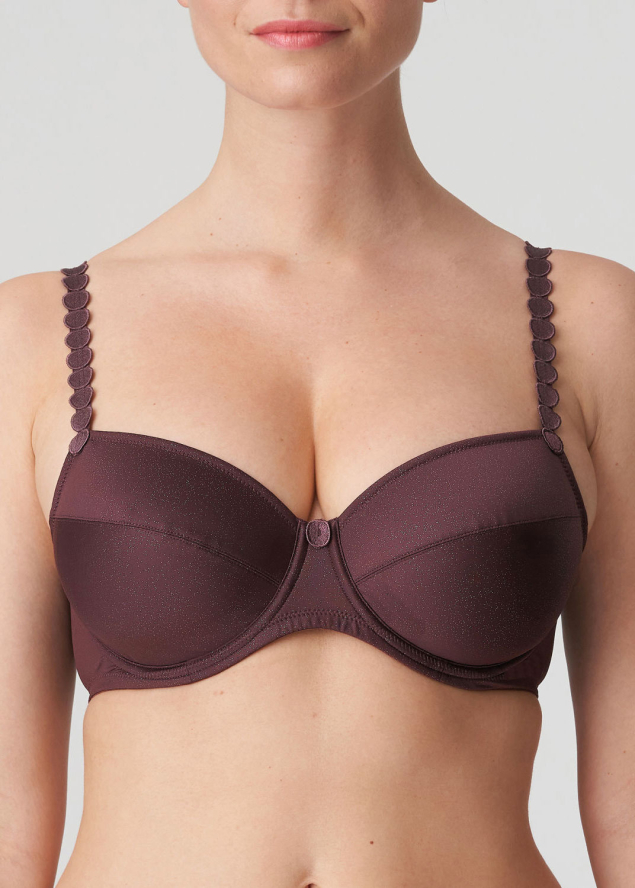 Soutien-gorge Emboitant Armatures Marie Jo l'Aventure Aubergine