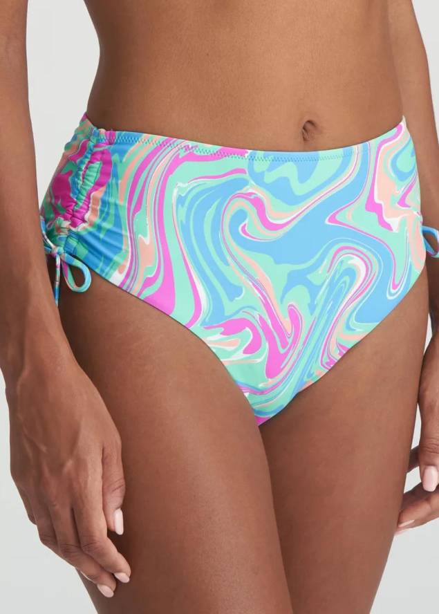 Bas de Bikini Taille Haute Maillots de bain Marie Jo Swim Ocean Swirl