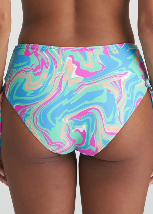 Bas de Bikini Taille Haute Maillots de bain Marie Jo Swim Ocean Swirl