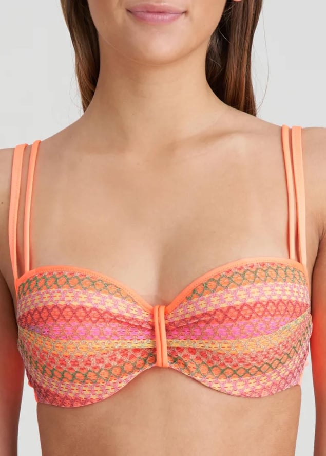 Haut de bikini balconnet rembourr Maillots de bain Marie Jo Swim Juicy Peach