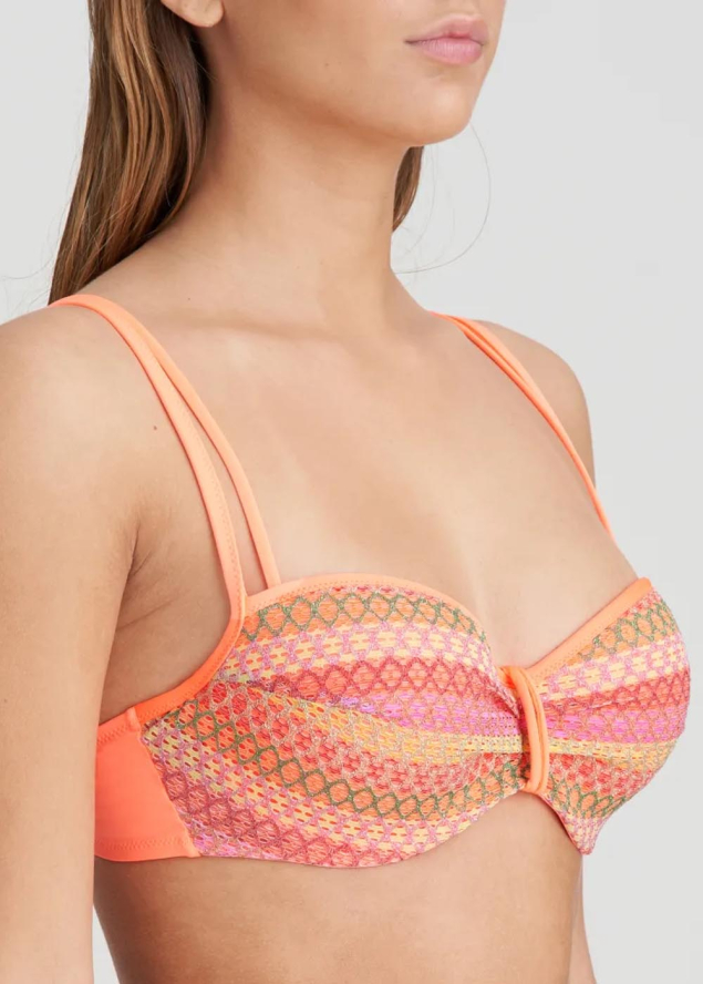 Haut de bikini balconnet rembourr Maillots de bain Marie Jo Swim Juicy Peach