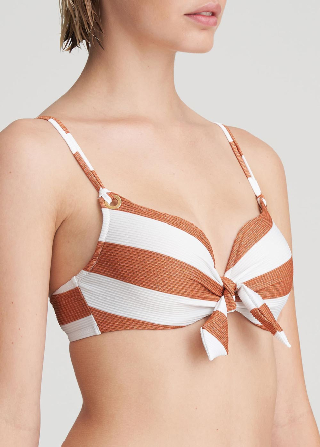 Bikini forme coeur rembourr Maillots de bain Marie Jo Swim Summer Copper