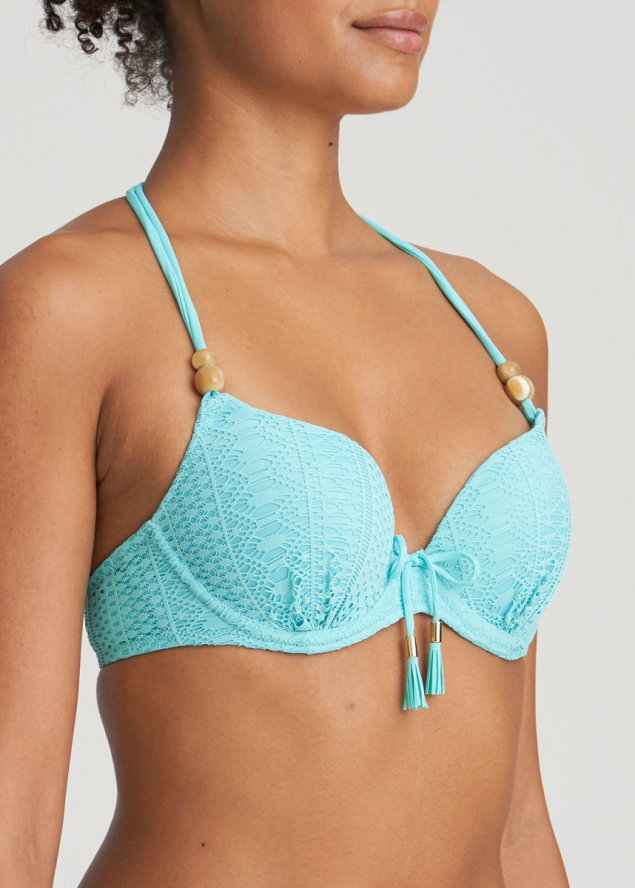 Soutien-gorge Push Up Rembourr  Armatures Maillots de bain Marie Jo Swim Aruba Blue