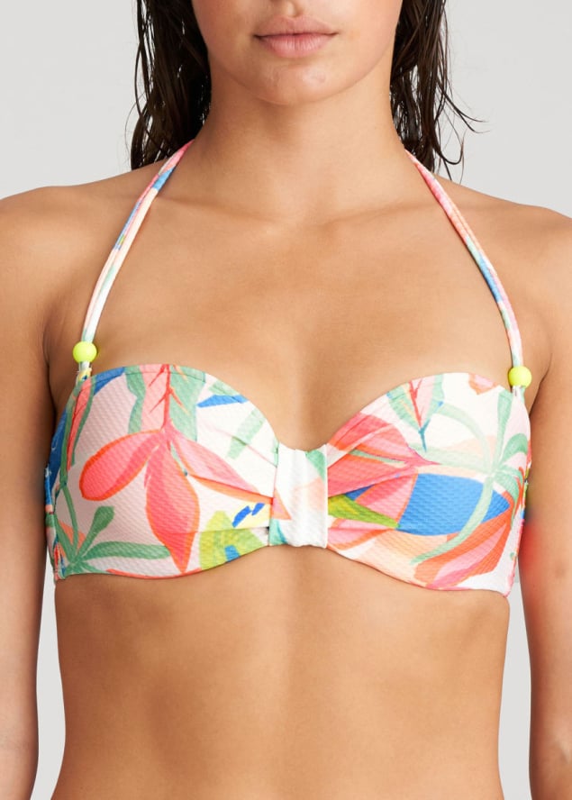 Soutien-gorge Dcollet Profond Rembourr  Maillots de bain Marie Jo Swim Tropical Blossom